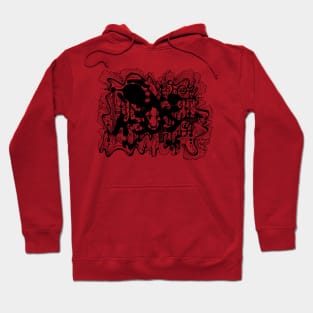 Abstract doodle art Hoodie